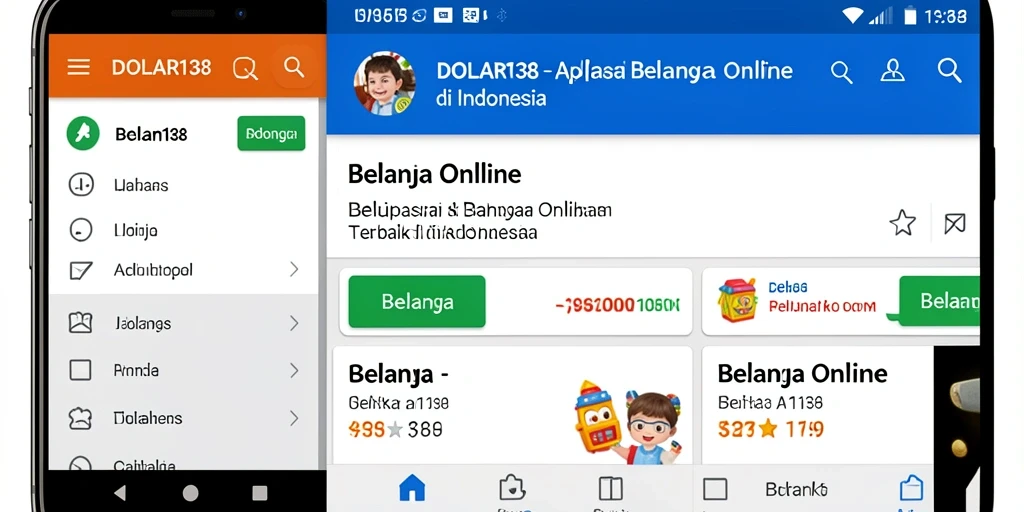Antarmuka DOLAR138 yang modern dan user-friendly untuk belanja online.